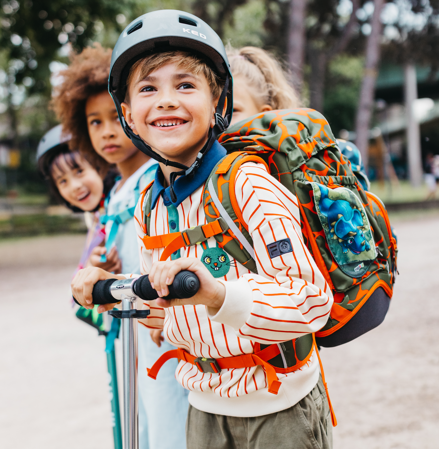 Ergonomie des Schulrucksacks auf Platz 1