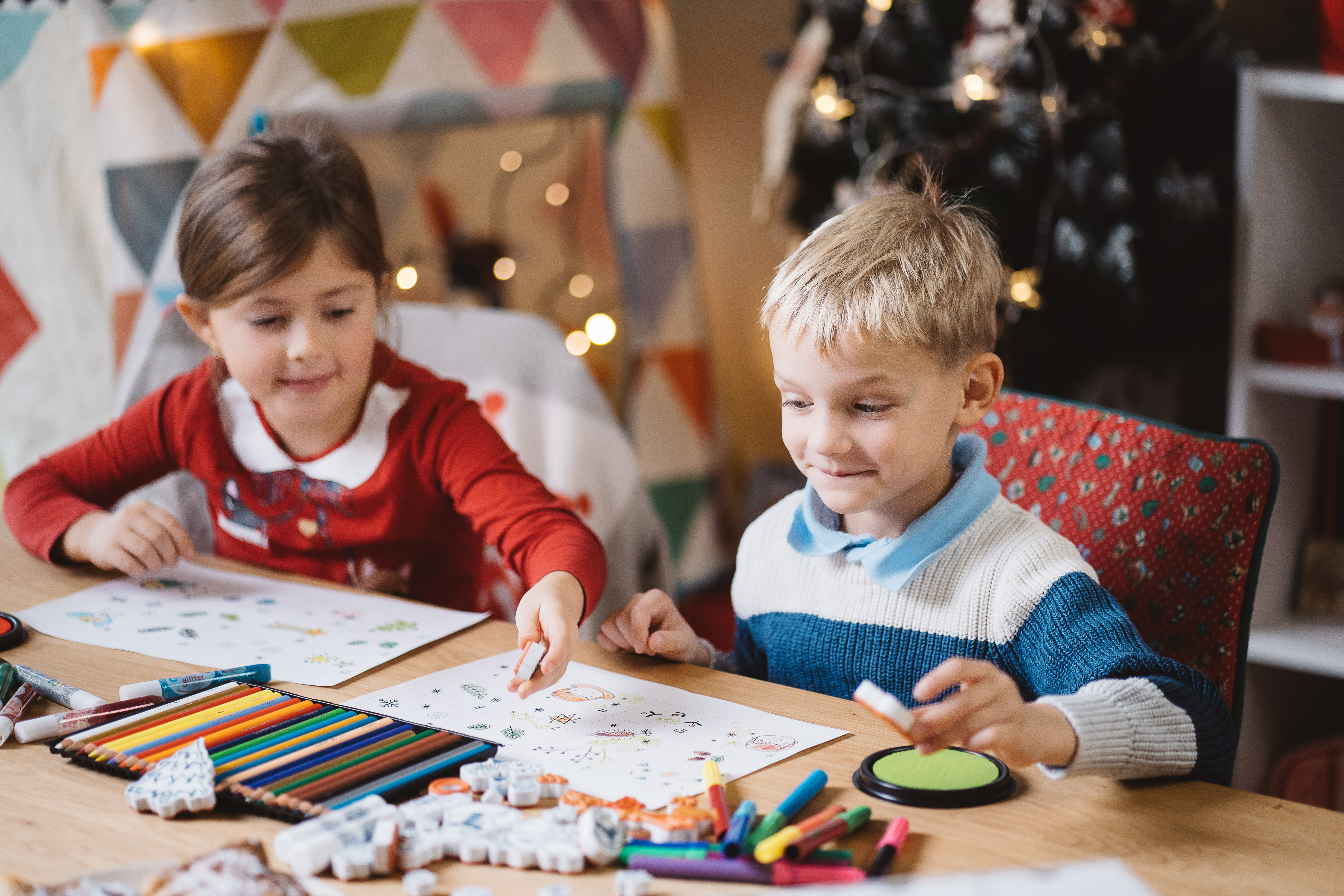 Adventskalender basteln