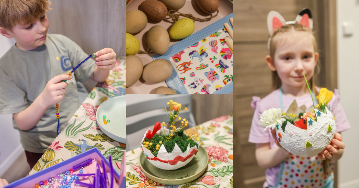 Ökologisches Basteln zu Ostern mit Kindern