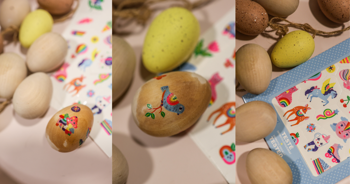 Osterbasteln mit Tattoos