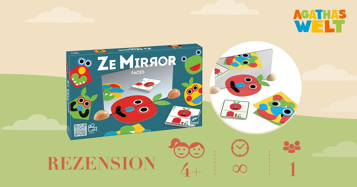 Rezension des Djeco-Spiels: Ze Mirror Gesichter